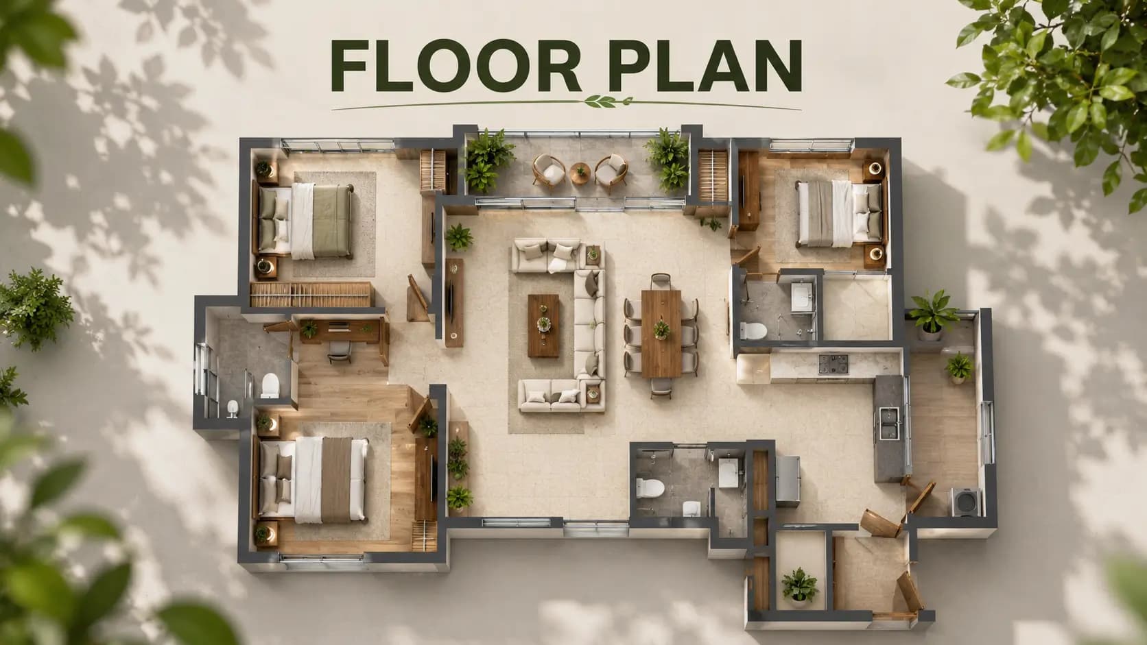 Century Blue Moon Floor Plan: 3 BHK, 4 BHK & Penthouses